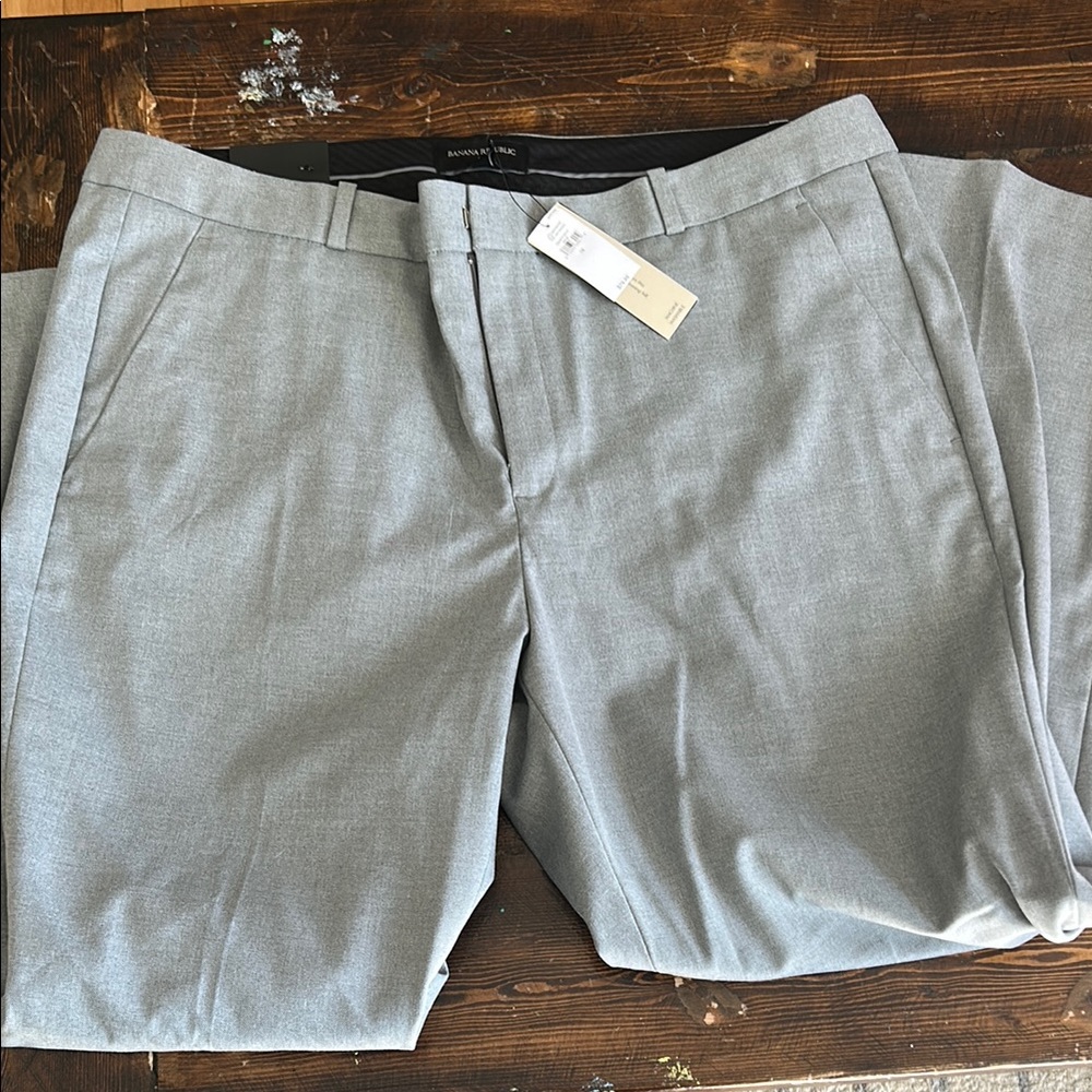 Banana Republic Gray Trousers Ryan Style